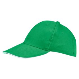 Бейсболка Buffalo, ярко-зеленая с белым (P6404.96)