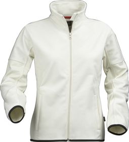 Куртка флисовая женская Sarasota, белая с оттенком слоновой кости (P6573.60)