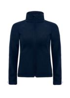 Куртка женская Hooded Softshell темно-синяя (PJW937003)