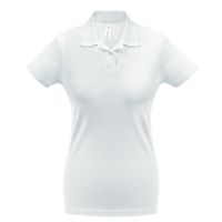 PPWI11001 - Рубашка поло женская ID.001 белая